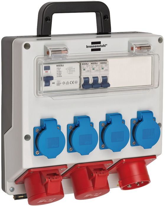 Byggcentral 16A IP44 Brennenstuhl